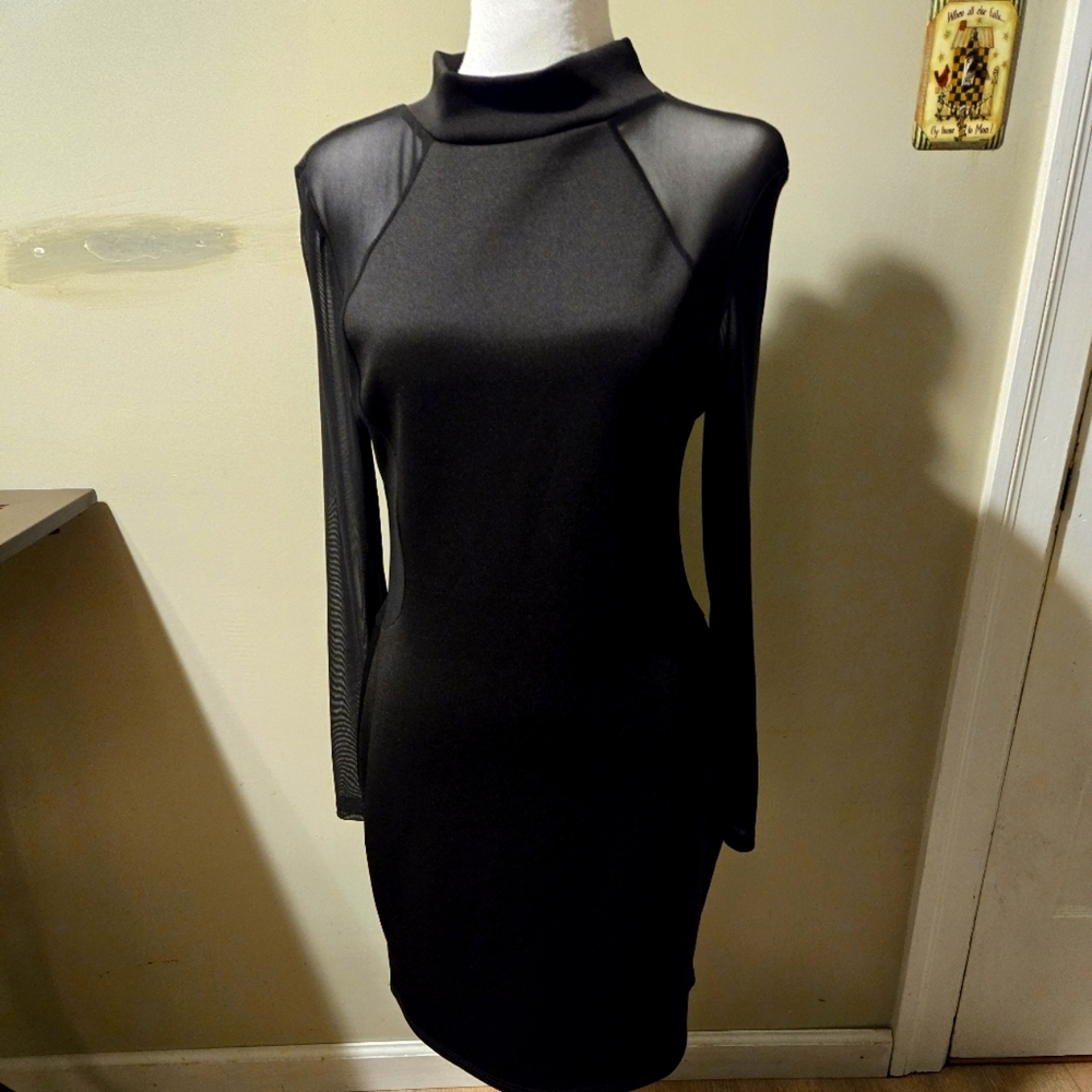 Jasmine Dress sz Lg Black